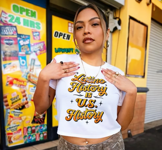 Latino History – Crop Top